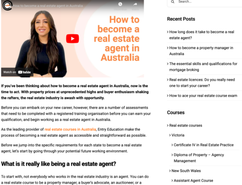 How to become a real estate agent in Australia